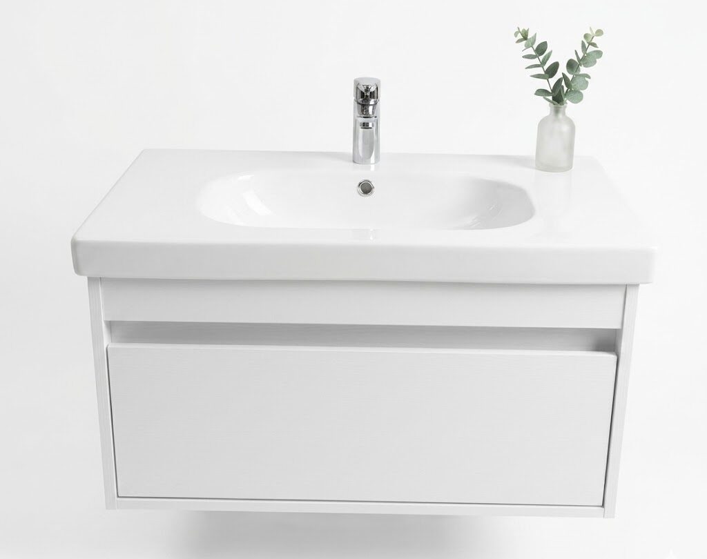 Duravit Kitho Vanity Unit 1 Drawer with Basin 45.5 × 80 cm Matte White KT 0197018180000