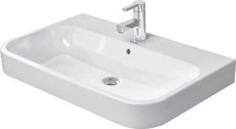 ديورافيت صحى حوض موبيليا هابى دى 2 ابيض 50.5 × 80 سم بفتحه خلاط 2318800000
