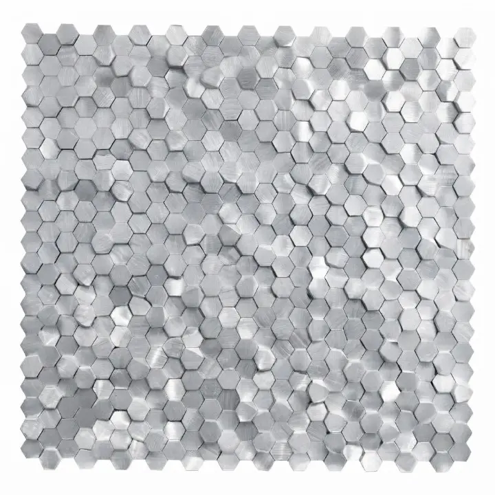 بيرويا شيت صينى باريس 301 ح موزاييك سيلفر 29.3 × 29.5 سم
