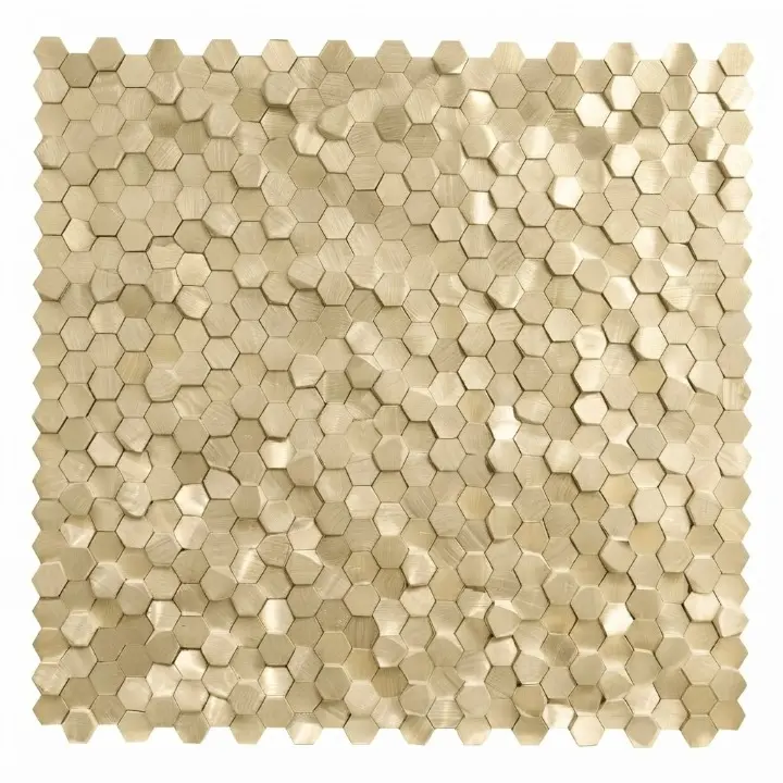 بيرويا شيت صينى باريس 304 ح موزاييك جولد 29.5 × 30.5 سم