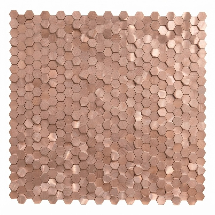 بيرويا شيت صينى باريس 305 ح موزاييك 29.5 × 30.5 سم روز جولد