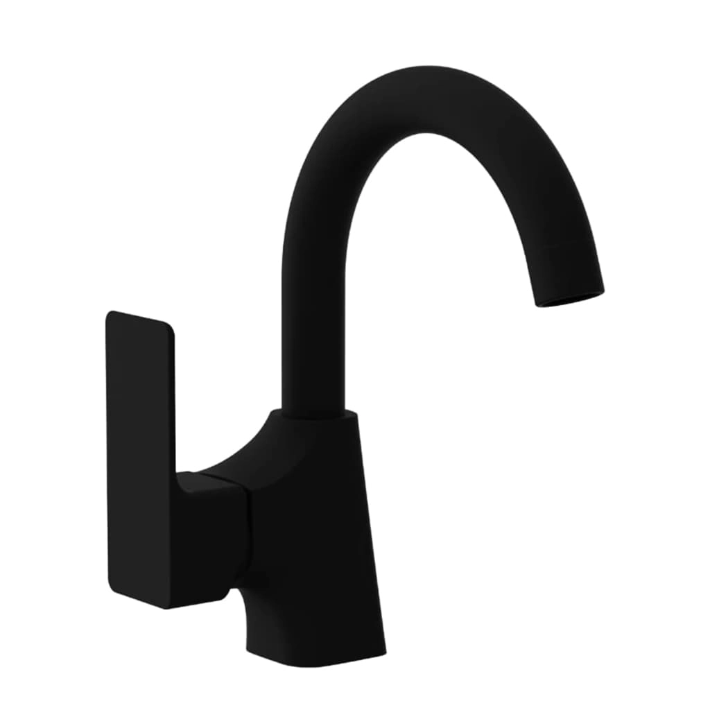 Lutz Marx Medium Single-lever basin mixer - Matte Black