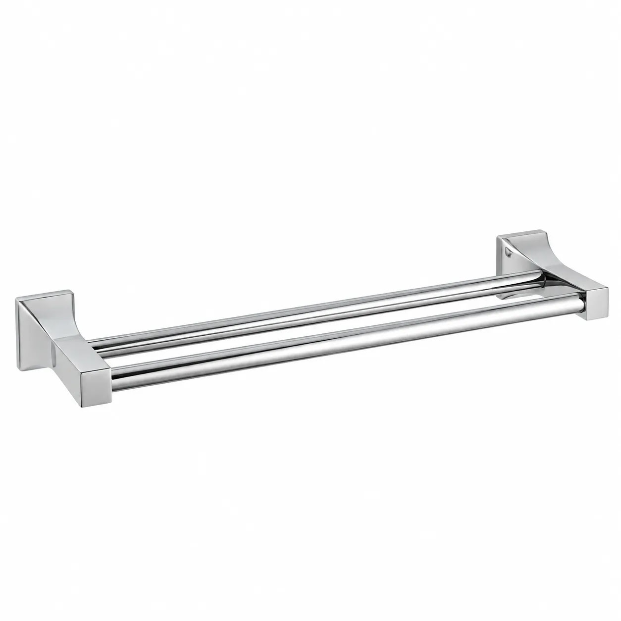 Infinity Double Towel Rail Chrome IN 5125
