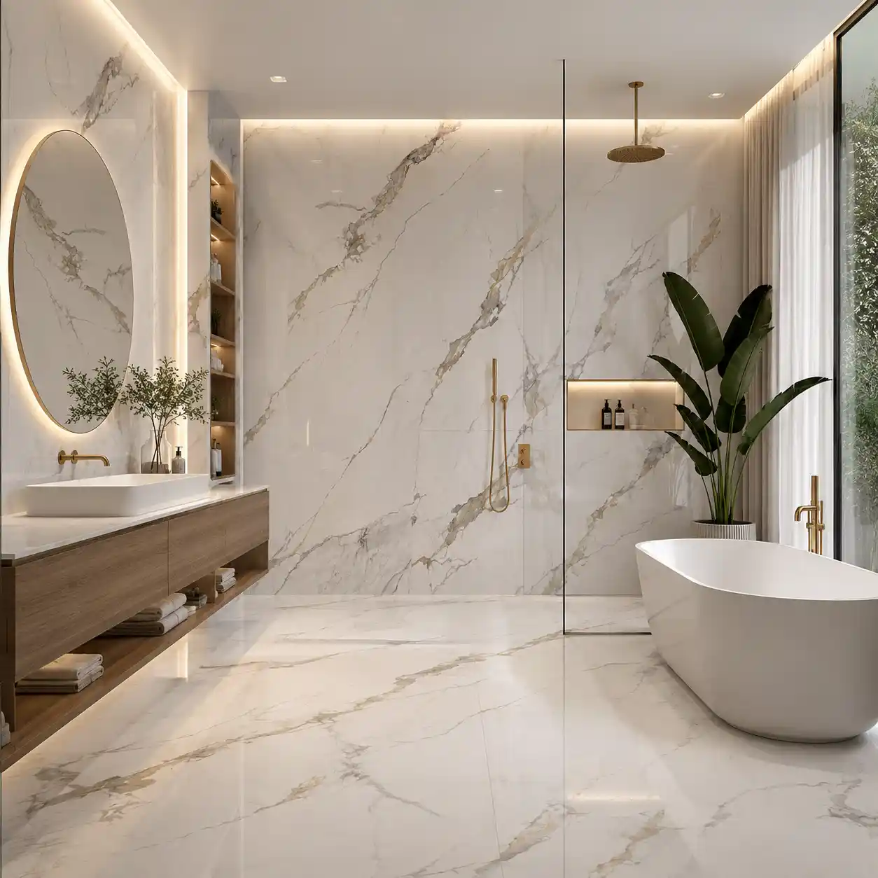 Beroia Indian Porcelain Italica 30203 BITLK Glossy 120 × 300 cm Carrara 3.6 m²