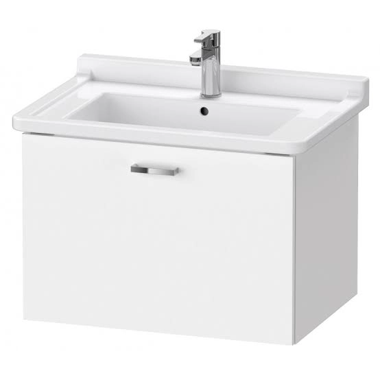 ديورافيت وحده اكس بيز XB 603502222 خشبى ابيض لامع 46.8 × 65 سم 1 درج لحوض شتارك 3 70 سم