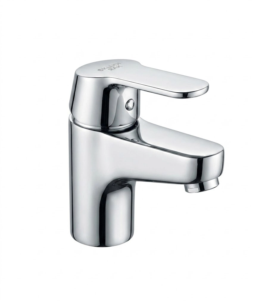 Kludi RAK Peak Basin Mixer with Pop-up Waste Short Chrome RAK 18000