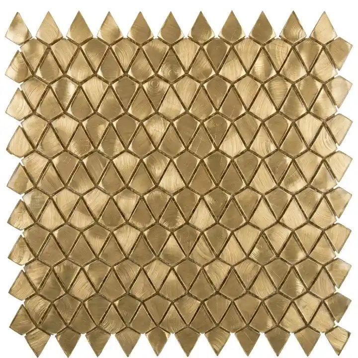 Beroia Chinese Sheet Paris 04-10 Mosaic 30 × 30 cm - Gold