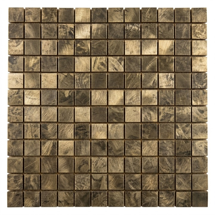 Beroia Chinese Sheet LA 301 Mosaic 30 × 30 cm - Champagne