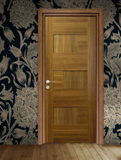 ELW باب حمام UK 3-903 PVC حلق اكريليك 80 × 215 سم دارك بيج 209 بالاكسسوار