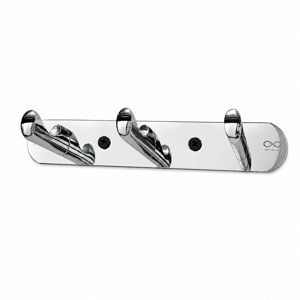Infinity Accessory Triple Chrome Robe hook IN 4053