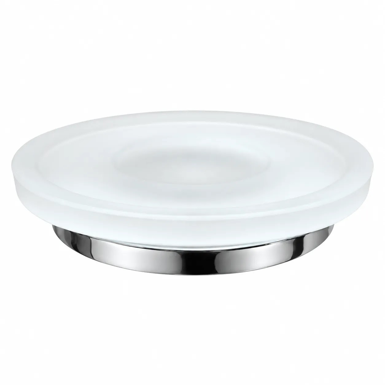 Infinity Soap Dish with Holder Chrome IN 2839