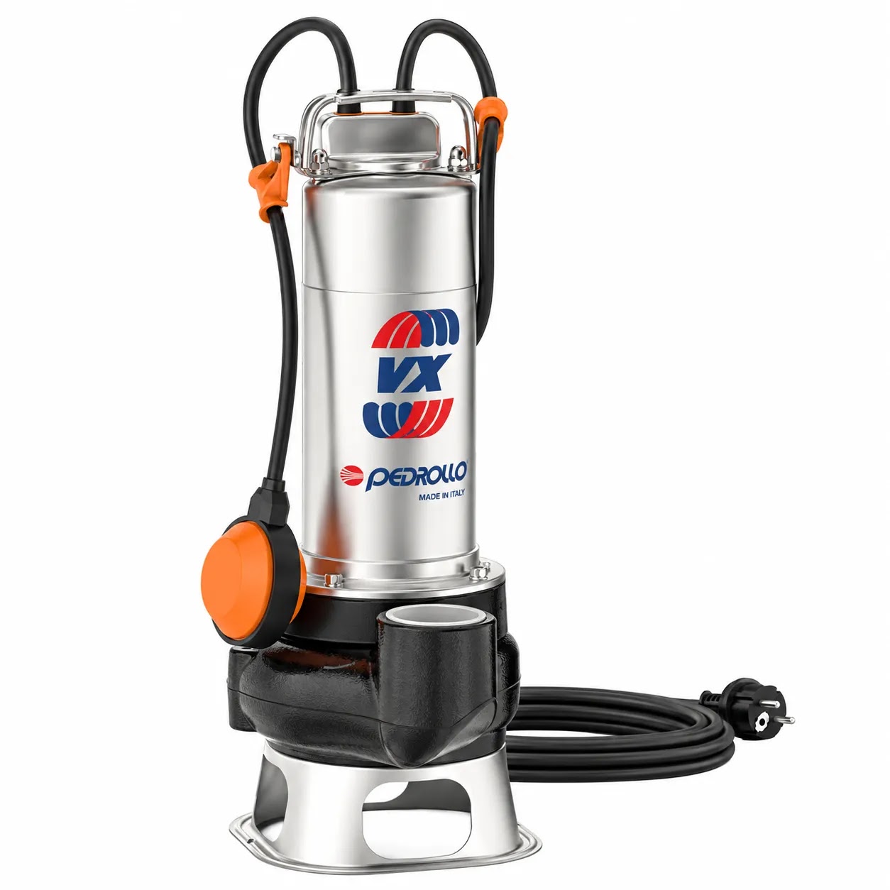 Submersible Sewage Pump Pedrollo 1 1/2" Outlet 1.5 HP Italian VXM 15-35N - 6911102010