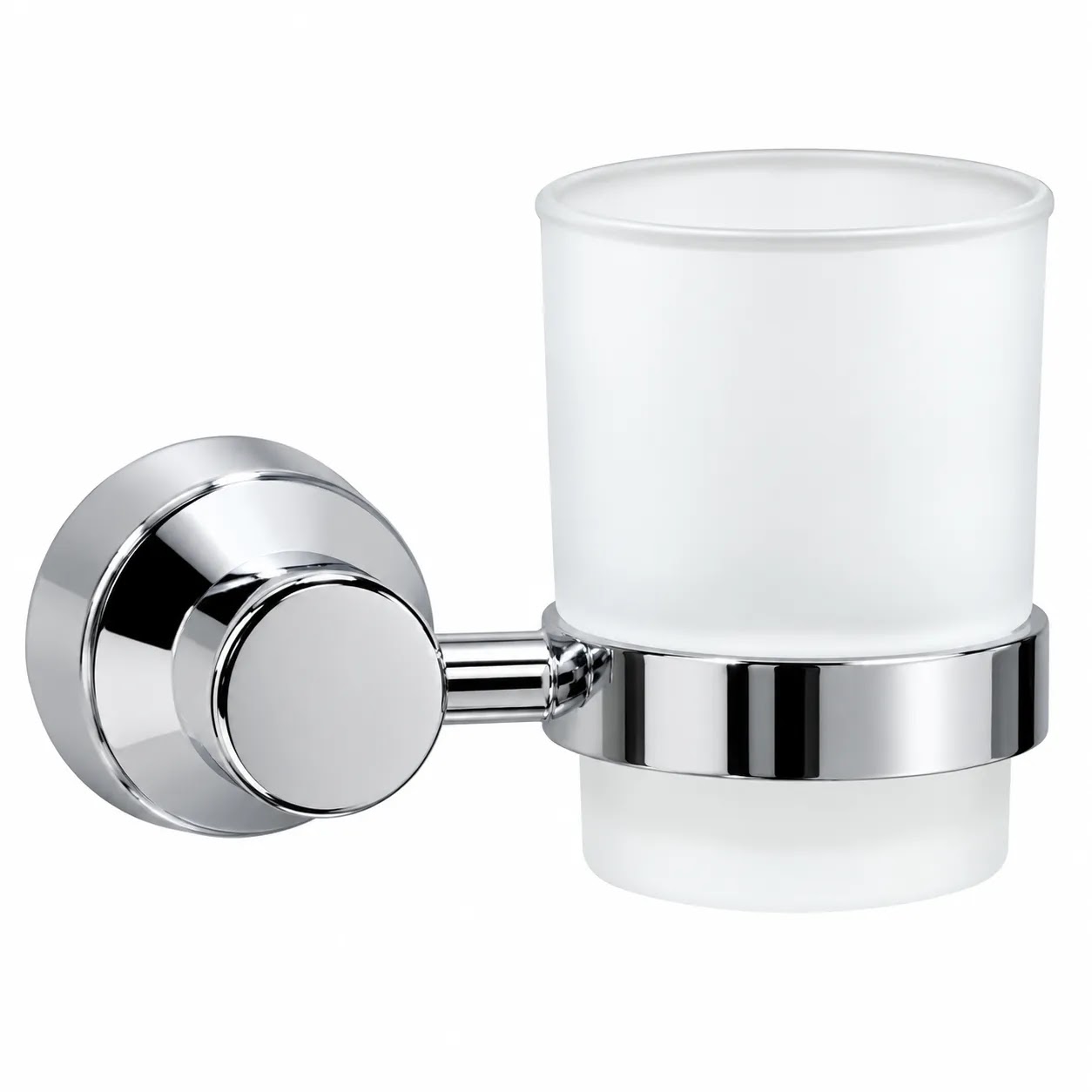 Infinity Tumbler with Holder Chrome IN 1638