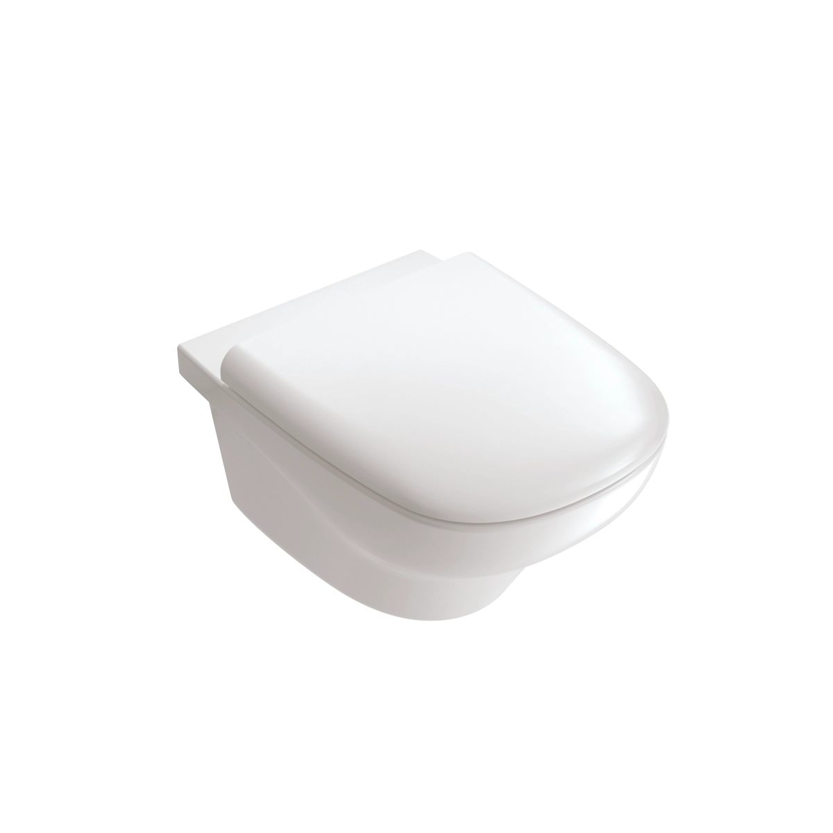 White Ville Onda Wall-Hung Toilet with Shower White