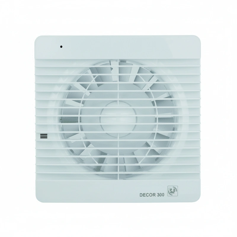 S&P Decor Fans Bathroom Exhaust Fan 35W 6" Outlet 280 m³/h 20×20 cm White 300 Spanish
