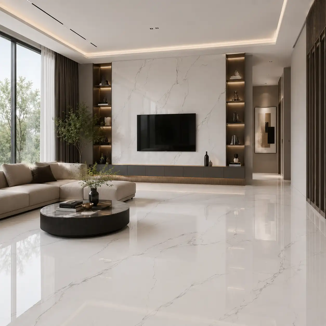 بيرويا بورسلين هندى ايطالك 30209 BITLK لامع 120 × 300 سم كرارا 3.6