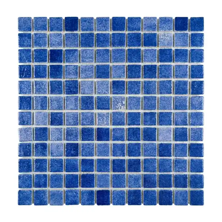Beroia Spanish Sheet 302 Swimming Pool Mosaic 31.6 × 31.6 cm - Dark Blue 1.997