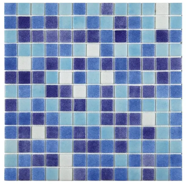 Beroia Spanish Sheet 724 BR Swimming Pool Mosaic 31.6 × 31.6 cm - Blue 1.997