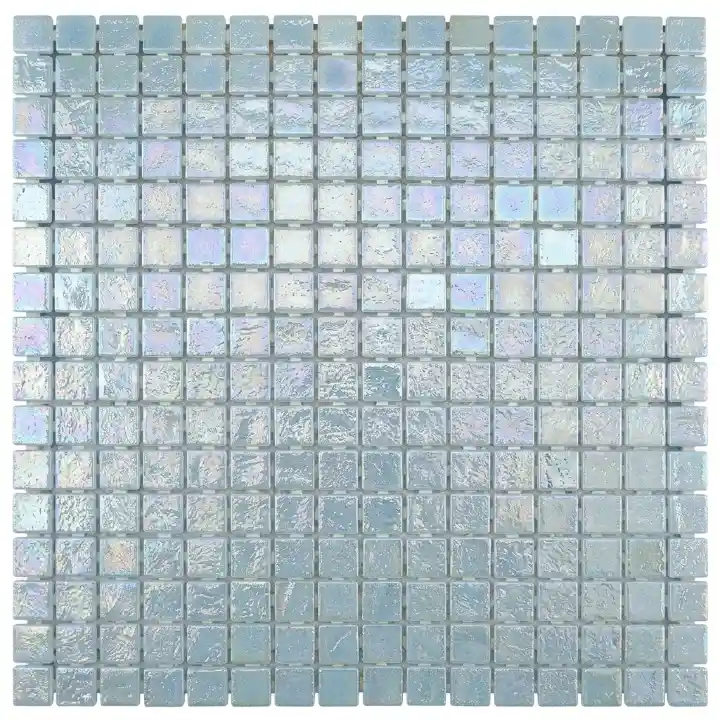 Euro Arab Spanish Sheet Pearl 201 DOT Swimming Pool Mosaic 31.5 × 46 cm - Light Blue 2.0286