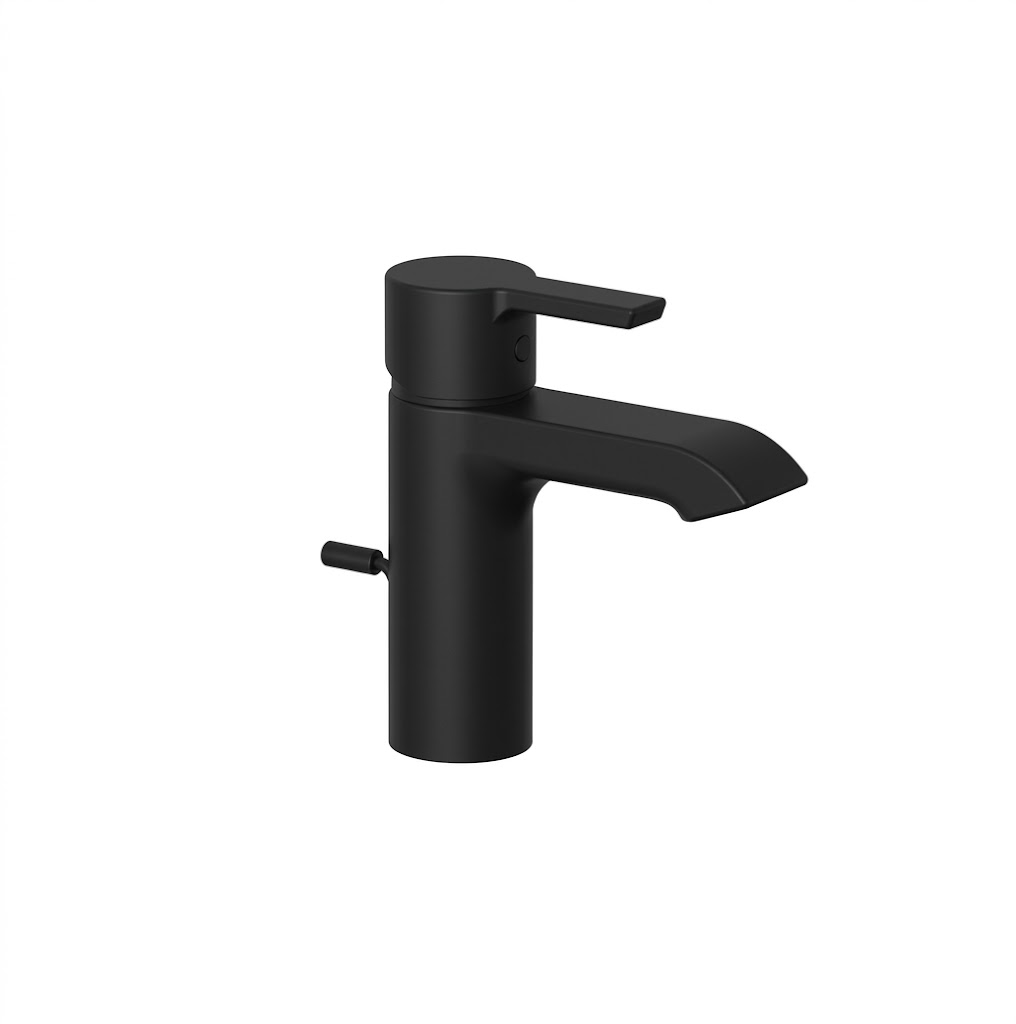 Kludi RAK Passion Basin Mixer with Pop-up Waste Short UAE - Matte Black