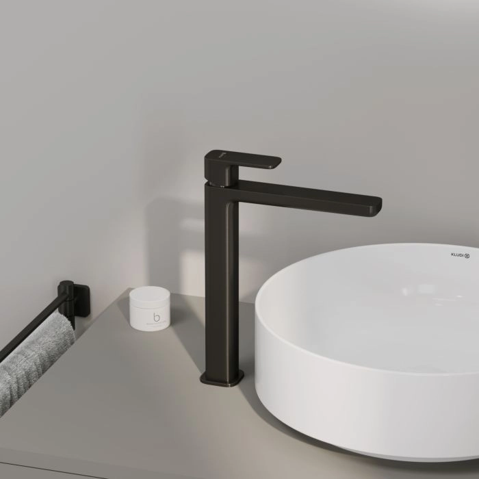 Basin Mixer Kludi Rak Renon High Uae - Matte Grey