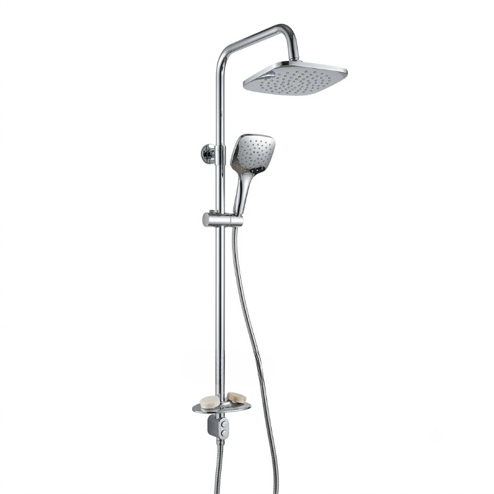 لوتز مجموعه دش مربعه 2 × 1 كروم E62030502 المانى