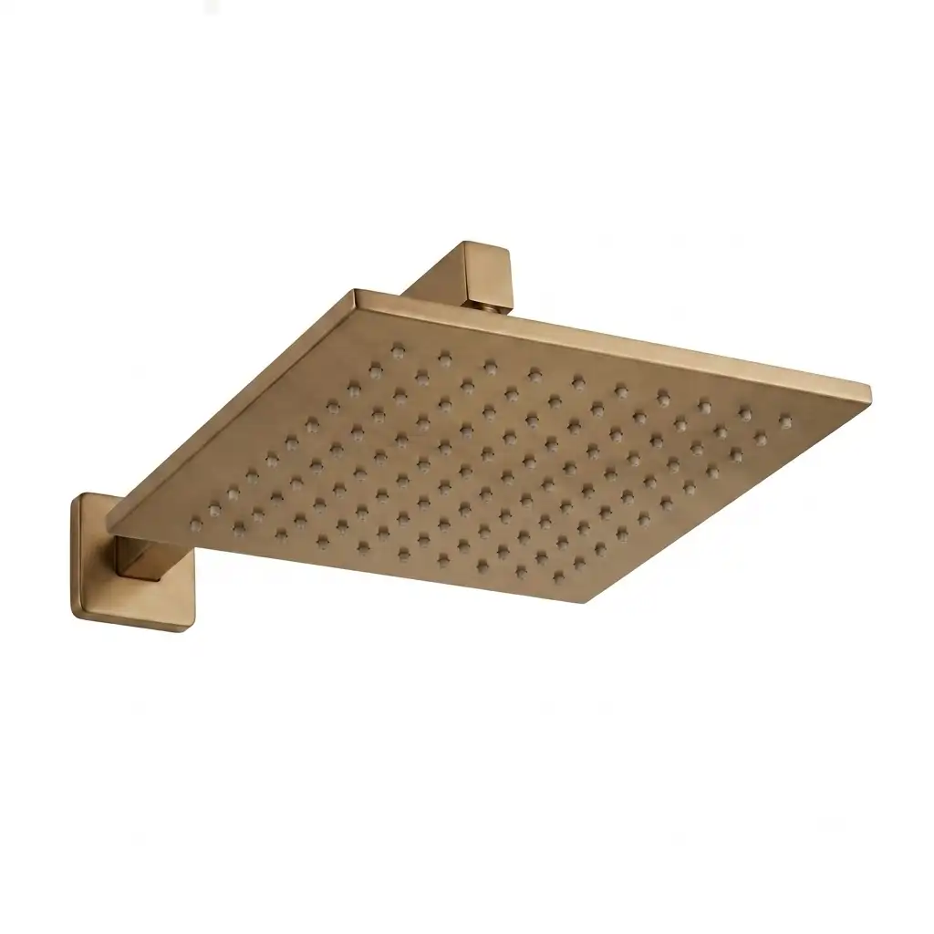 KLUDI RAK Square Concealed Shower Head 25 cm Matte Bronze 64426N1 GER