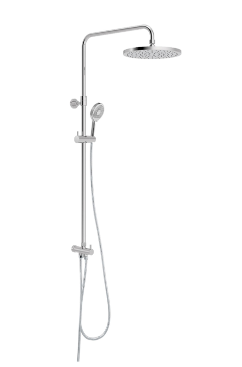 Shower Set Kludi RAK GER Round 2x1 (Made in UAE) Chrome 6819305