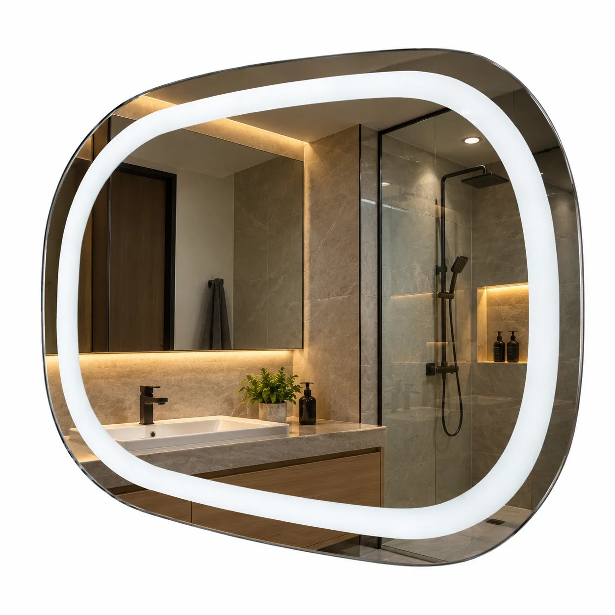 مرايا مضيئه صن رايز 60 × 80 سم R 3024