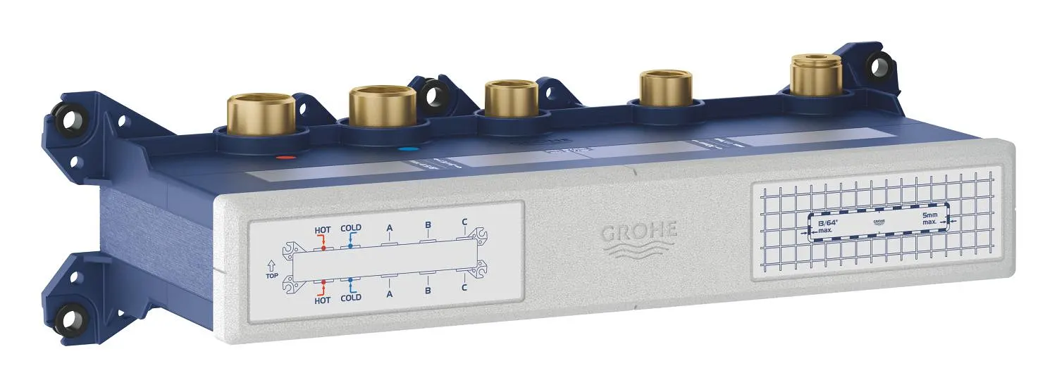 Grohe concealed body for Aqua 3 bath mixer tap 1068690000
