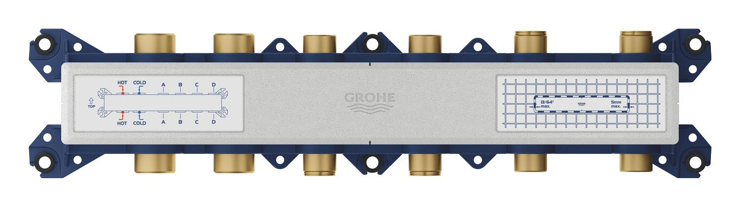 Grohe concealed body for Aqua 4 bath mixer tap 1068810000