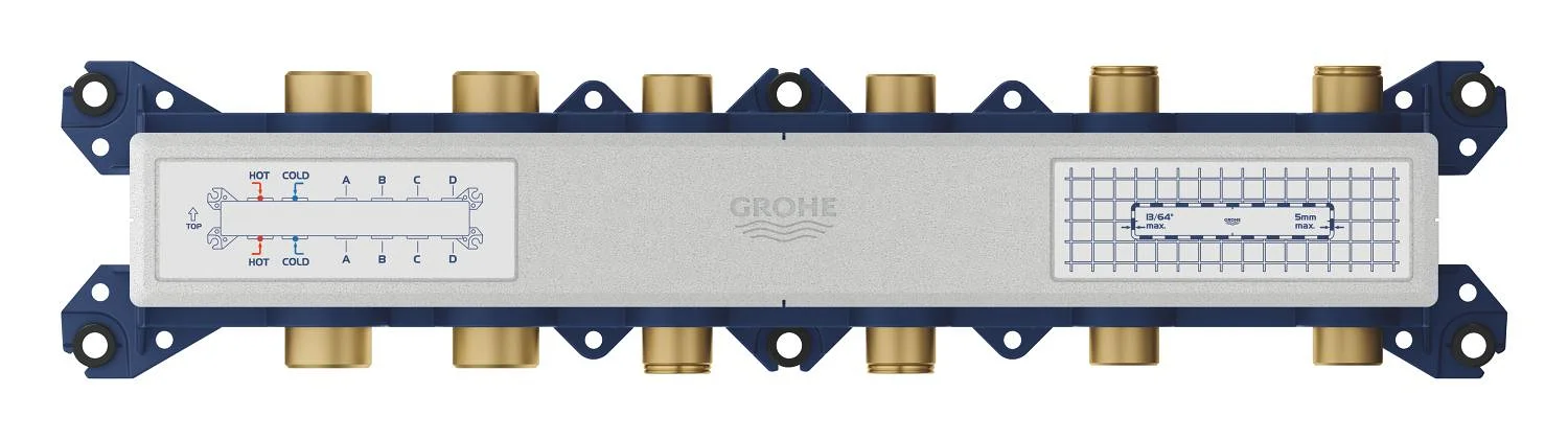 Grohe concealed body for Aqua 4 bath mixer tap 1068810000