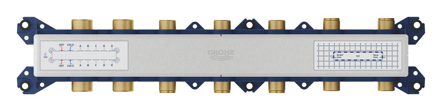Grohe concealed body for Aqua 5 bath mixer tap 1068820000