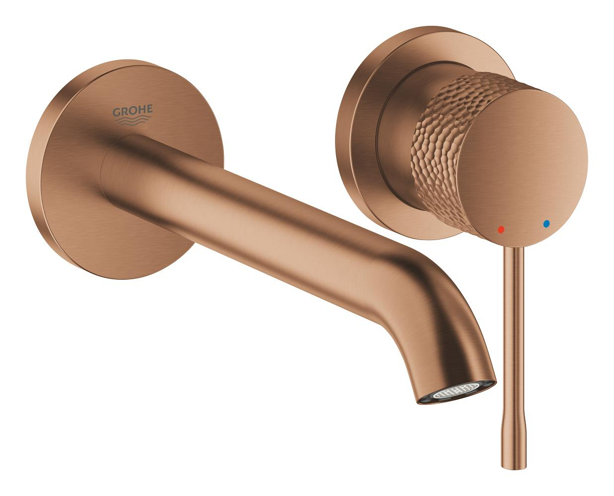 Grohe New Essence 2-hole basin mixer M size 18 cm Crafted - Matte Rose Gold