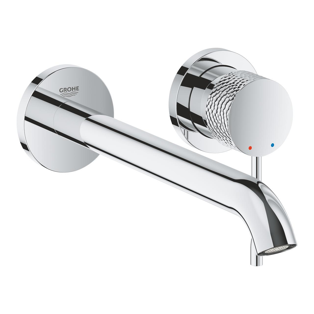 Grohe Essence 2-hole basin mixer L size 23 cm Crafted - Chrome
