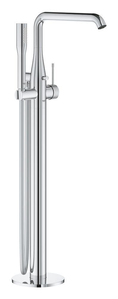Grohe Essence Single-lever bath mixer 1/2″ floor mounted Crafted - Chrome