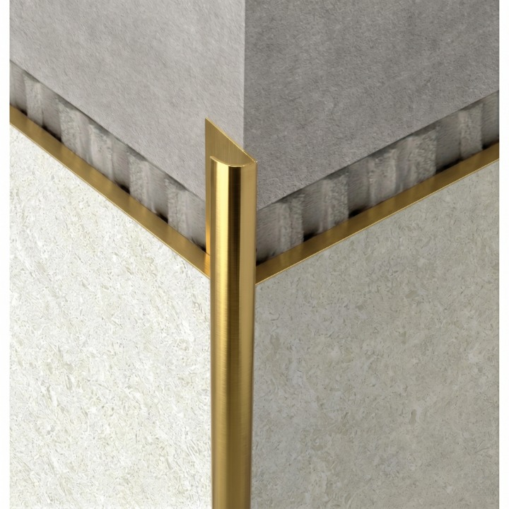 Rox Stick Shape Steel, Round, 12mm x 270cm - Gold