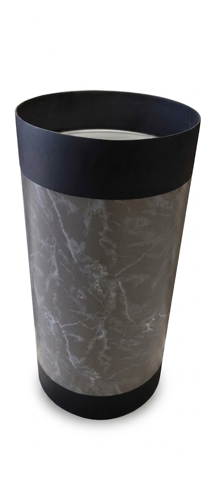 Nathali Floor-standing Basin black marble stainless 4 pieces 026