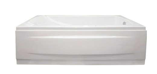 الطيب بانيو باريس 70 × 170 سم ابيض بالجانب