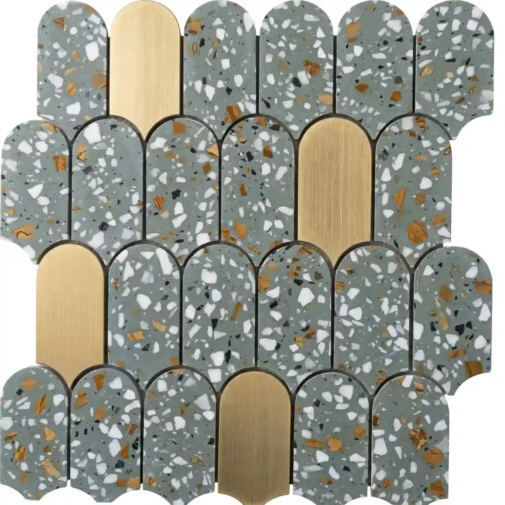بيرويا شيت صينى رخام صناعى فينيس 305 ح موزاييك 31.5 × 34.5 سم