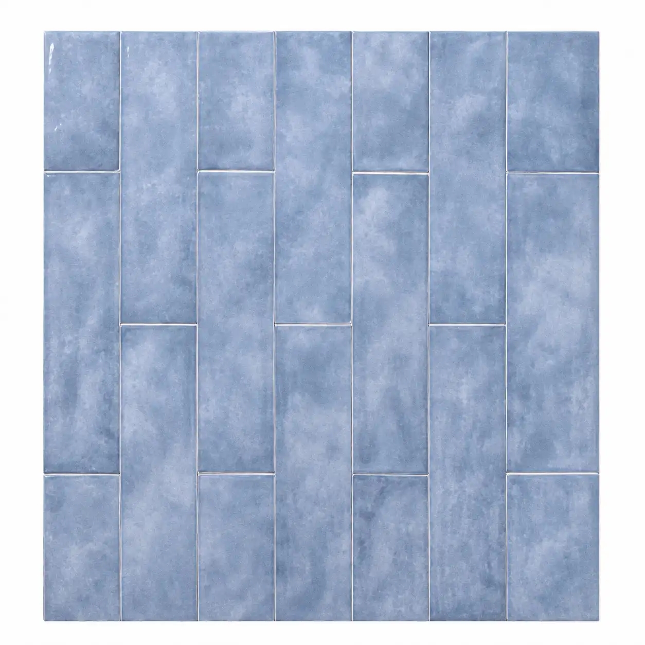Gemma Ceramic Wall Tile 7.5 x 30 cm Blue 1.125 - 1st Choice