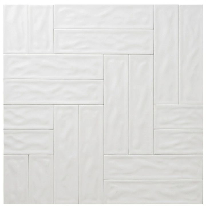 Gemma Ceramic Wall Tile 7.5 x 30 cm White 1.125 - 1st Choice