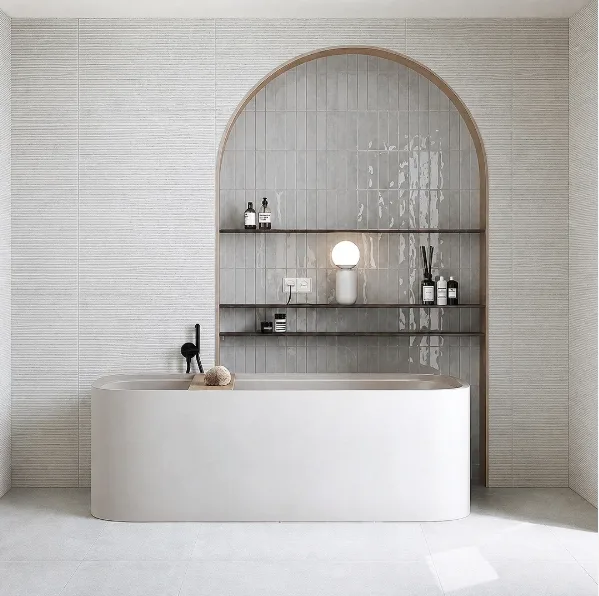 الجوهره سيراميك جيم ح 7.5 × 30 سم ابيض 1.125 فرز 1