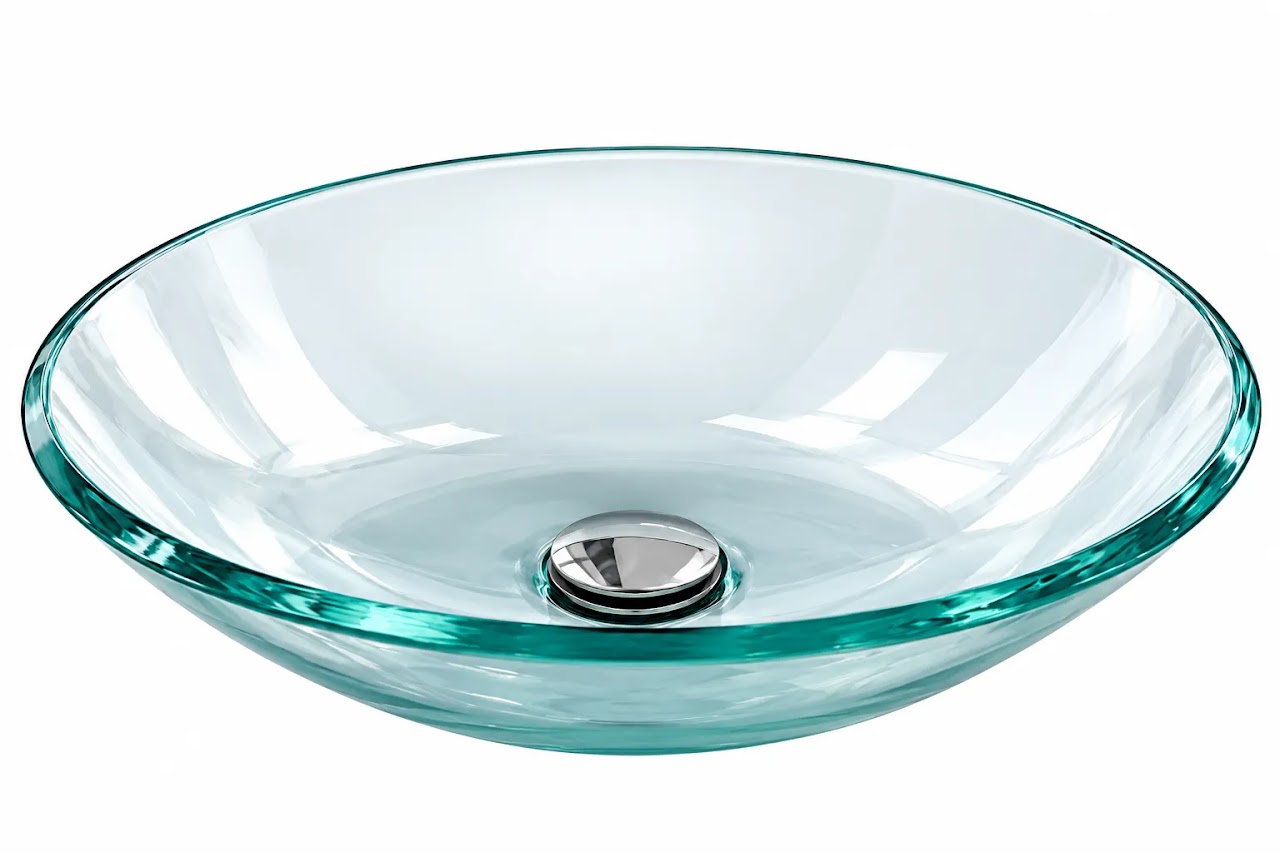 Over-Counter Basin Glacio Glass Transparent SF 0012