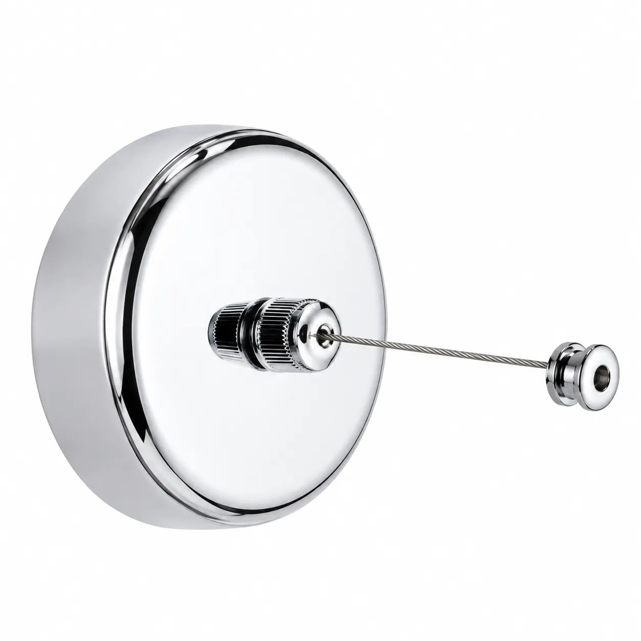Retractable Clothesline Gevel Steel 304 - 280 cm Silver GV 11MPS