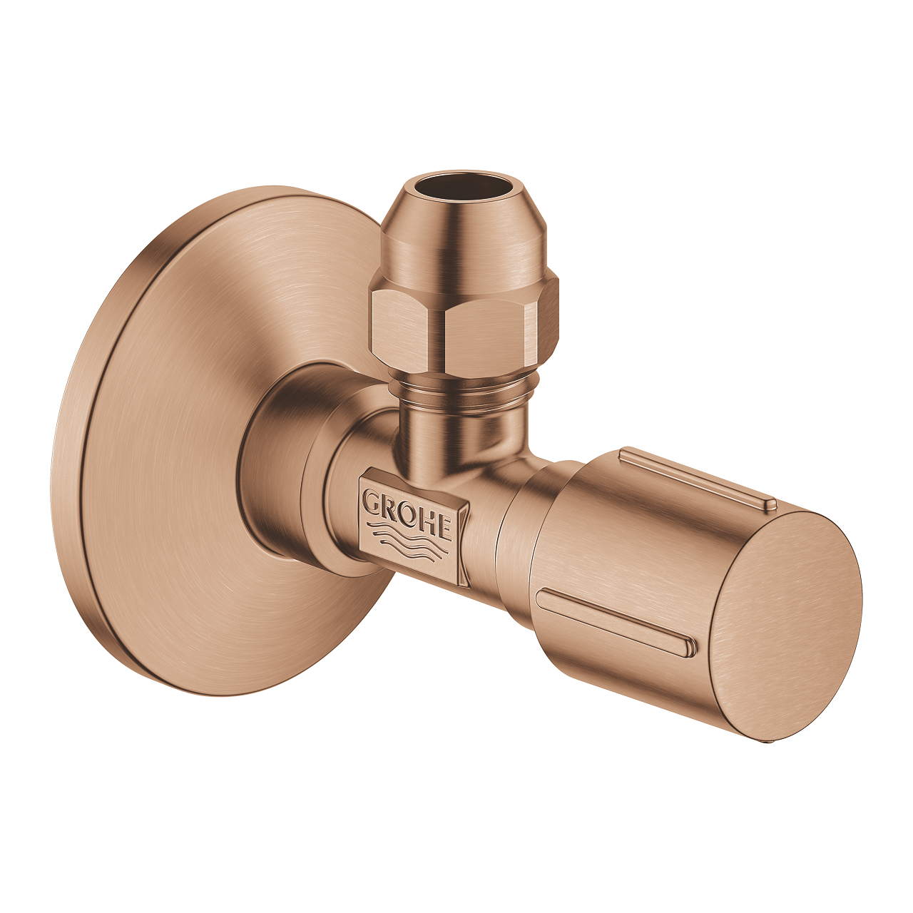Grohe Brass angle valve 1/2″ - Matte Rose Gold