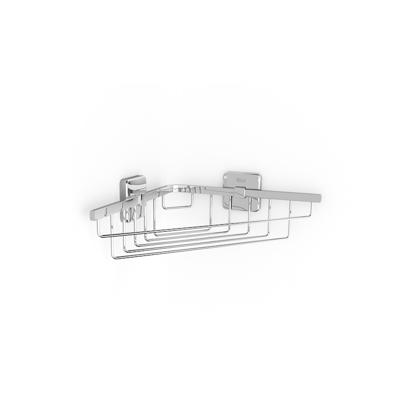 Roca Victoria Corner Soap Holder 20 x 20 cm Chrome A816685001