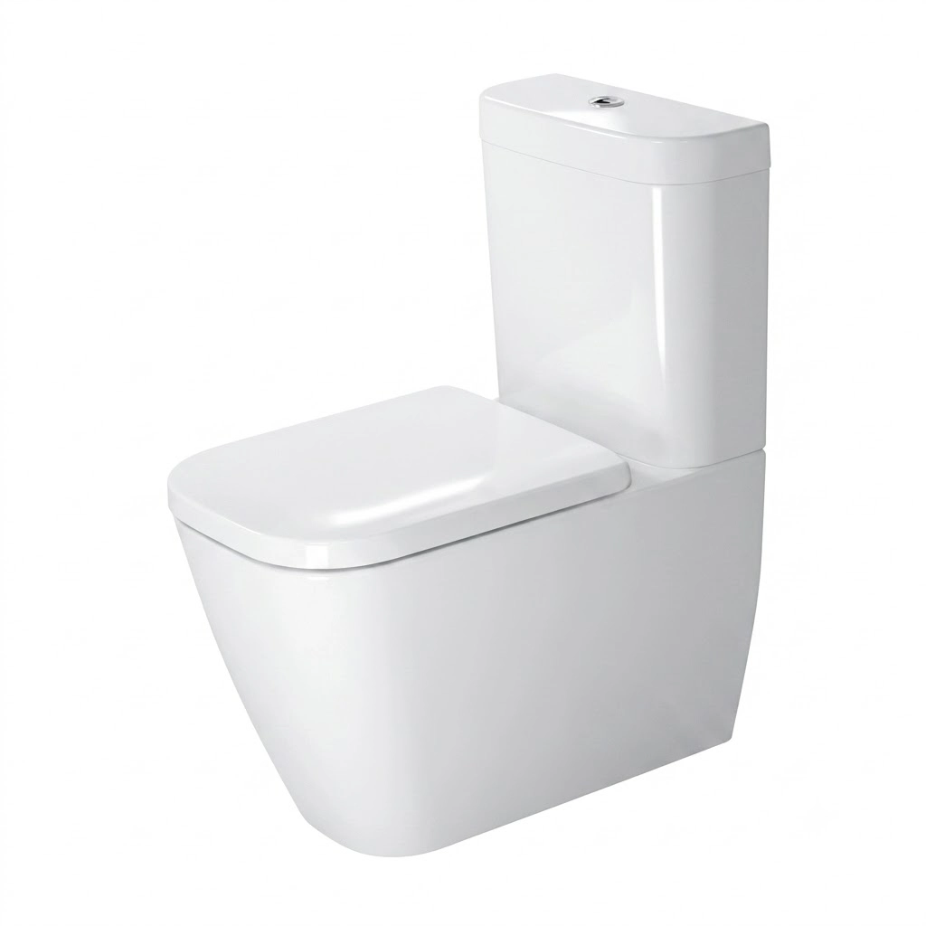 Duravit Happy D.2 Combination Wall-mounted Toilet with Seat & Cover and Cistern White