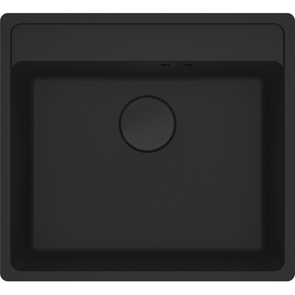 Franke Granite kitchen basin 56 × 51 cm MRG with drain Matte Black 1140661642