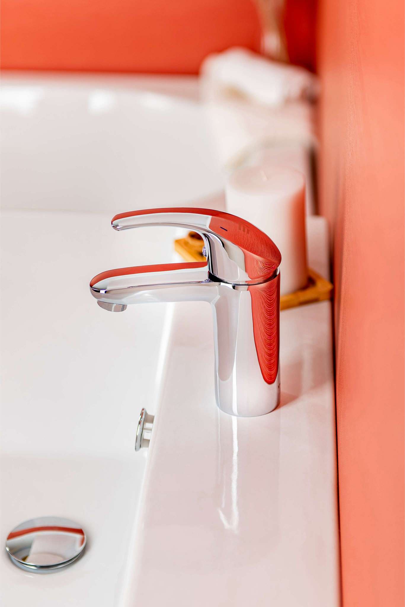 Value Napoli Short Basin Mixer – Chrome – VB 8010